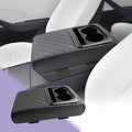 LUWU Car Center Console Cover Auto Armrest Cushion Middle Console Covers Arm Rest Cover Booster Pad Car Armrest Cover Center Console Cushion Leather Memory Foam for Most Vehicles, SUVs, Trucks, Cars