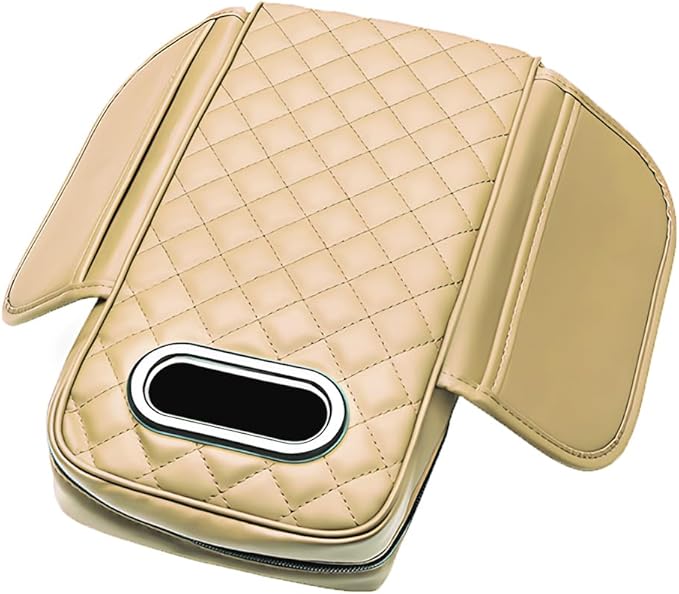 Civenhhd Car Armrest Pad, Universal Armrest Cushion Pad, Leather Armrest Box Pad
