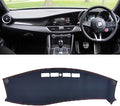 Leather Dashmat Dashboard Cover Pad Dash Mat Carpet,for Alfa Romeo Giulia 952 2017 2018 2019 2020 2021 Accessories