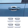 Aunginsy Exterior Door Handle Bowl Trim Cover Compatible with Ford Maverick 2022-2025 Ford Bronco Sport 2021-2025 Outside Door Handle Cup Bowl Cover Scratches Protector Decorative Sticker Accessories