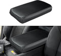 INTGET Center Console Cover for 2024 2025 2026 Lexus GX 550 Accessories Carbon Fiber Middle Arm Rest Cover for Lexus GX550 Accessories 2024 2025 2026 (Carbon Fiber with Thin Pad)