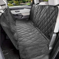 4Knines Dog Hammock for Full Size Trucks & Large SUVs (XL, Black) – Bench Seat Covers for Trucks with 60/40 Split Seats - Armrest & Seatbelt Access – Waterproof, Easy Install, Machine Washable