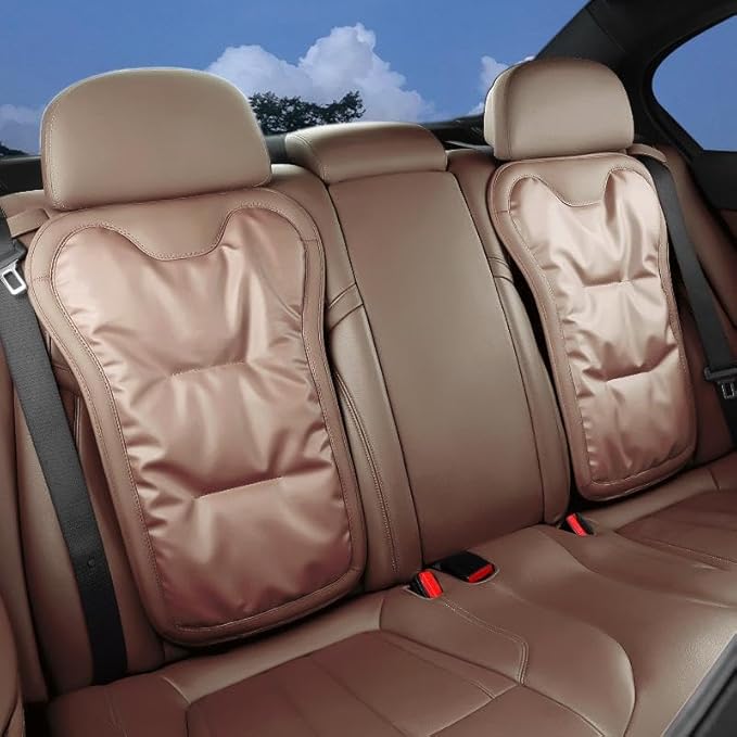 Car Seat Cushion, Personalized Lumbar Support Cushion, Custom Pain Relief Seat Cushion for Long Driving, Car, Office or Home Chair (2PCS-Cushion-F)