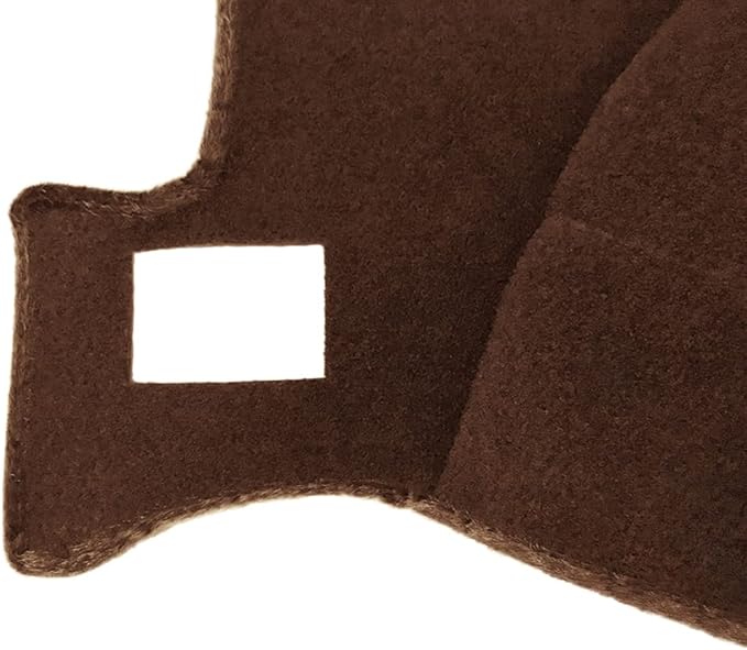 Dashboard Cover Dash Cover Mat Pad Carpet Fit for Chevy Chevrolet Tahoe Suburban 2007-2014,Chevrolet Avalanche Silverado 1500 LTZ 2007-2013,GMC Yukon All Models 2007-2014 (Dark Brown) Y24