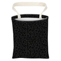 ABUIFDK Car Trash Can, Cute Car Trash Bag, Hanging Car Organizer and Storage Bag, Trash Bin for Car Accessories, Vehicle, Travelling, Camping Cute Black Leopard