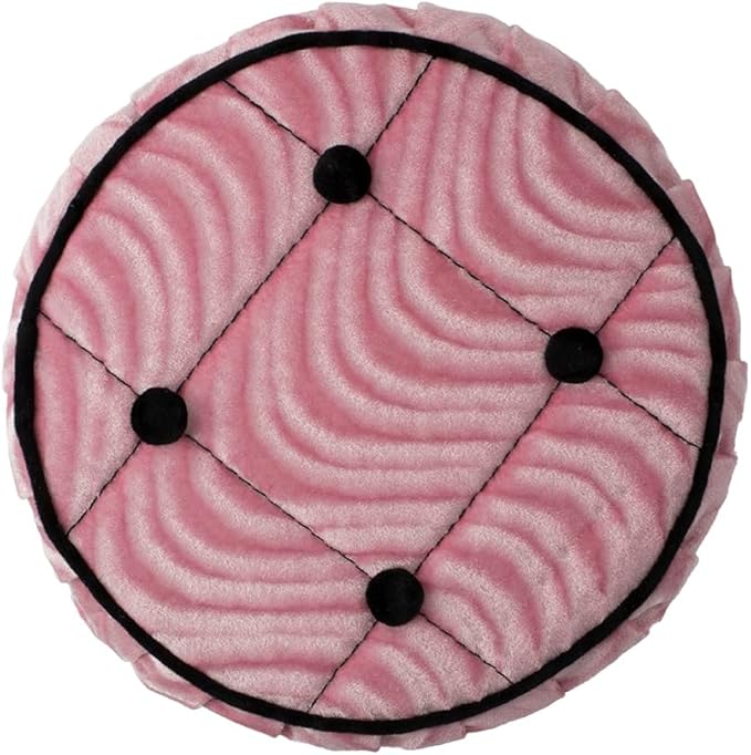 OG Lowrider Classic Bike Cruiser Bicycle Steering Wheel Cover Velour Swirl | Fits 8” Steering Wheels | Multiple Color Options | Lowrider Accessory (Light Pink)