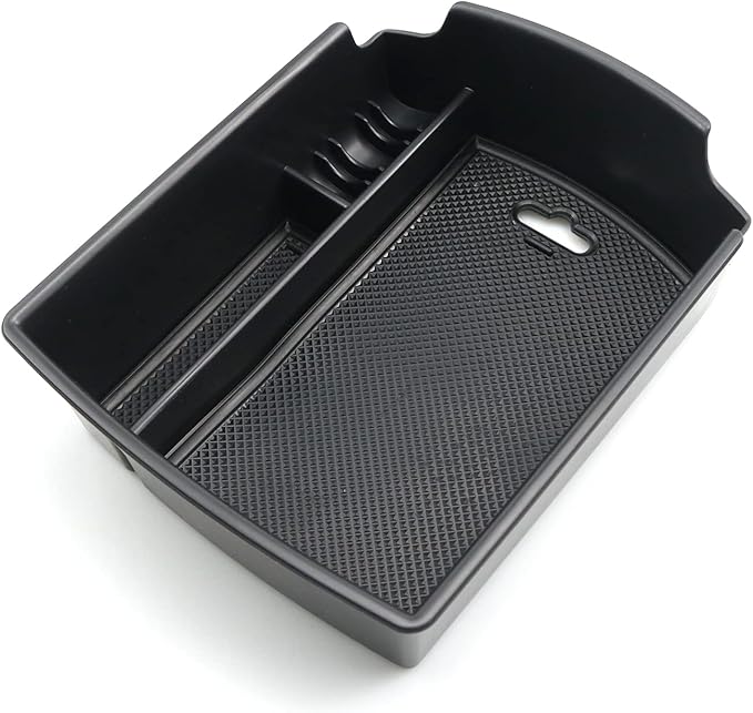 Ruiya 2025 Soul Center Console Organizer for Kia Soul 2025 Accessorie ABS Material Armrest Console Glove Tray Compatible with 2020 2021 2022 2023 2024 2025 Kia Soul LX/S/GT-Line/EX