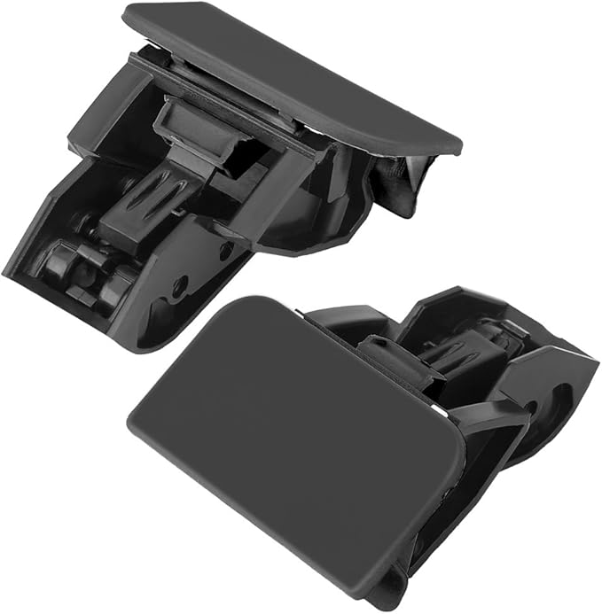 KIMISS Glove Box Lock Replacement,For Volkswagen POLO 2005-2009 ABS Car Glove Box Lock Latch Lid Handle No Hole (Black)
