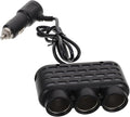Car Charger Adapter with Multiple USB Ports for Fast Charging Mobile Phones Lighter Outlet Multiport Vehicle Charger Compatible Efficient and Safe Charging