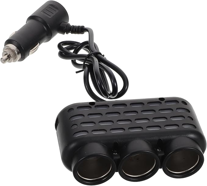 Car Charger Adapter with Multiple USB Ports for Fast Charging Mobile Phones Lighter Outlet Multiport Vehicle Charger Compatible Efficient and Safe Charging