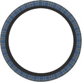 Thickened Elastic Steering Wheel Cover, Plaid Clan Thompson Grey Blue Check Tartan Ultra, Soft, Breathable, Fit for Cars, SUVs, Trucks, Stylish Comfortable Grip