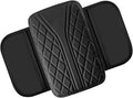 Car Center Console Cover, Leather Arm Rest Cover with Storage Bags, Multi-Functional Armrest Storage Box pad, Universal Interior Accessories for SUV, Sedan, Truck (Black)