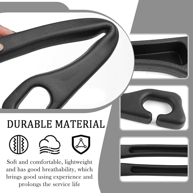 2PCS Upgraded Car Seat Gap Filler,Soft No Drop Seat Guard for Cars with Dual Slot Car Seats Gap Organizer for Storing Items & Filling Gaps,Versatile Between Seats Cars Gaps Filler