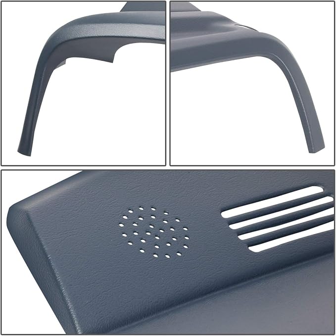 DNA MOTORING Dash Cover Overlay Compatible with 02-05 Ram 1500/03-05 Ram 2500 3500, Dash Board Cover Cap Bezel, ZTL-Y-0092