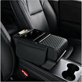 Car Arm Rest Cushion for Mazda CX-5, Center Console Armrest Pillow Car Armrest Pad Trucks with Cup Holder, Armrest Pad Storage Bag(Black)
