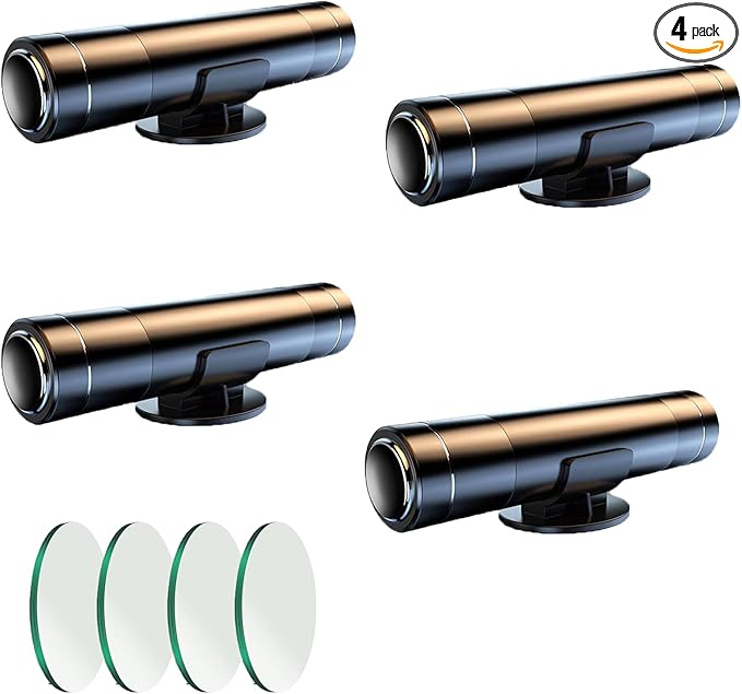 HHXS Car Window Breaker Seatbelt Cutter Tool, Safe Hammer Glass Breaker Under Water Safety Hammer Emergency Escape Glass Breaker Life Hammer for Car (4 Pcs, Black)