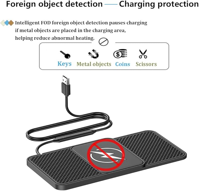 Car Charger for BMW 3 Series Cabrio E30 E36 E46 E93, Durable Non Slip Wired Adapter Charger for Car, Wired Adapter Car Charging Pad, Charging Cradle Mount, Interior Accessories,1m Cable USB