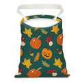 Cute Pumpkin Car Trash Can, Seat Back Hanging Car Garbage Bag, 5L Fabric Caddy, Organizer with Anti-Slip Feature