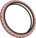 Pit Bull Smile Universal Fit Steering Wheel Cover for Car, Truck, and SUV, Durable Steering Wheel Protection