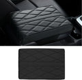 Memory Foam Car Armrest Cushion, 13"×8.3"×2" Leather Car Armrest Cover Pad, Auto Center Console Cover, Universal Vehicle Arm Rest Cover Protector, Interior Car Accessories (Black)