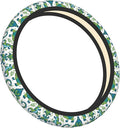 Cute Lizards Car Steering Wheel Cover, 15 Inch Steering Wheel Cover Stylish Decor for Most Cars