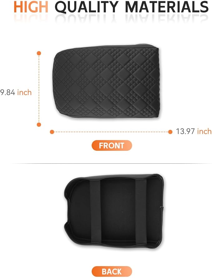 CDEFG for Chevrolet Traverse 2024 2025 2026 Center Console Cover Armrest Box Cover for Chevy Traverse (LT, Z71, High Country, RS) Accessories Console Arm Rest Protector Thickened