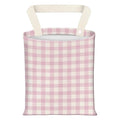 BEAKND Hanging Car Garbage Bag, Cute Car Trash Can Bag, Automotive Accessories for Women Men Pink White Plaid