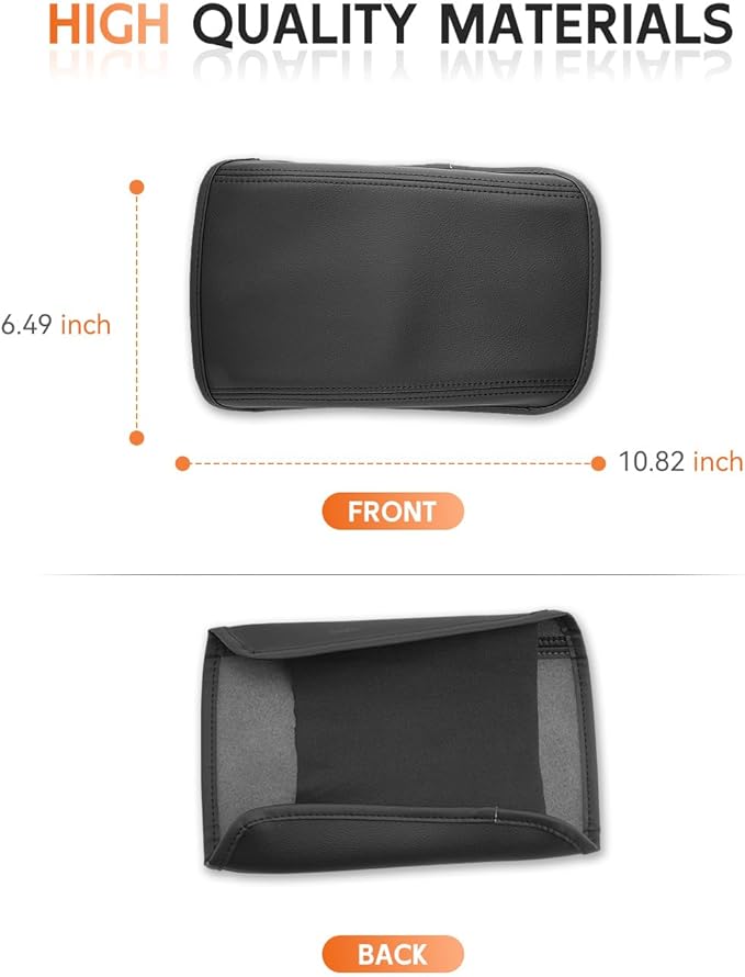 CDEFG for 2022-2025 2026 Hyundai Santa Cruz Center Console Cover Armrest Box Cover for Santa Cruz Pickup (SE, SEL, SEL Activity, XRT, Limited) Accessories Console Arm Rest Protector