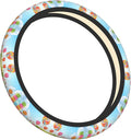Fantasy Delicious Lollypops Neoprene Steering Wheel Covers Women Men Car Accessories, Universal 15 Inch Fit Auto, Suvs, Truck