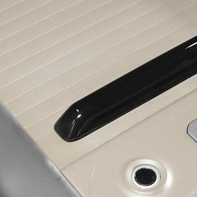 YOUTOOCAR Center Console Sliding Box Handle Cover Compatible with Kia EV9 2024-2026 Accessories (Glossy Black)
