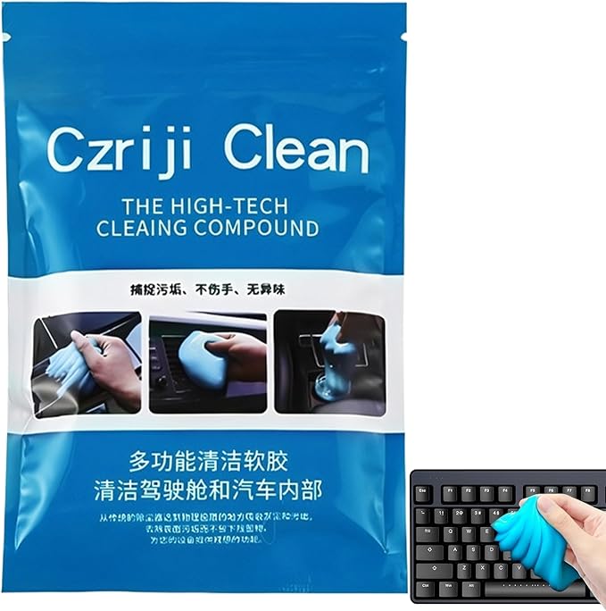 Car Interior Plus Cleaners - Detail Kit For Car Cleaning Gel | Cleaning Gel | Reusable Deformable Jelly Filler For Vehicle Dashboard Air Vents