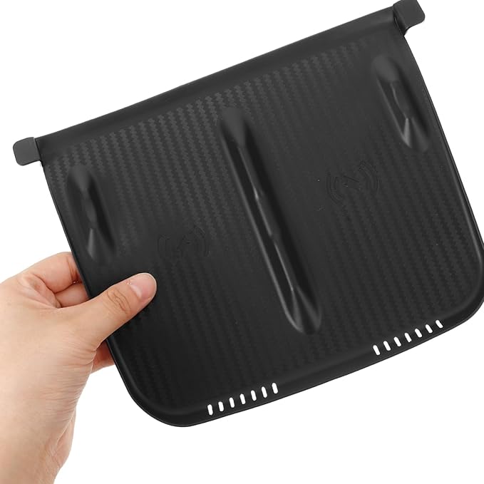 ERINGOGO Charging Pad for Model -Skid Silicone Mat for Center Console Compatible Interior Accessory for Secure Phone Charging Elegant Upgrade