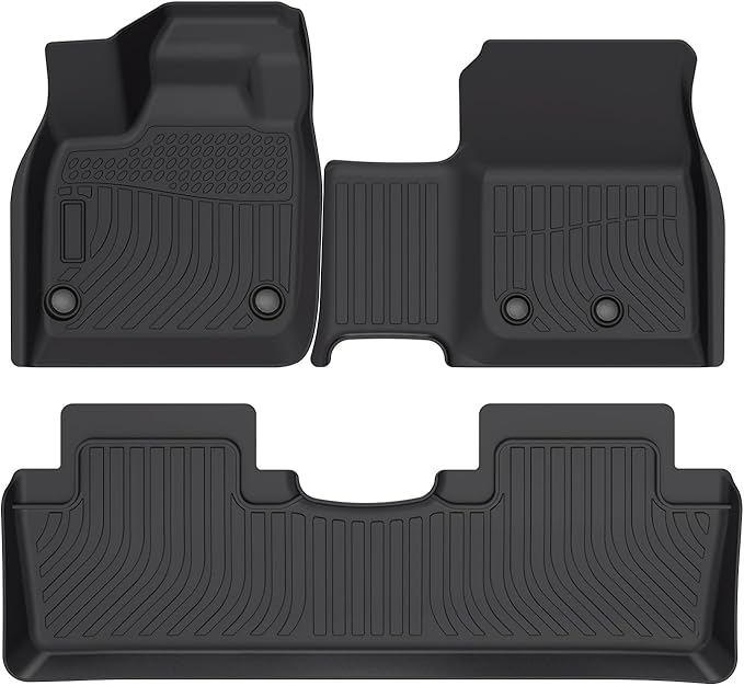 Floor Mats for Nissan Ariya 2023 2024 2025 2026, All Weather Floor Mat for Ariya Accessories TPE Car Floor Mats Heavy Duty Carpet Protection