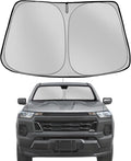 Fonowka Windshield Sun Shade for 2023-2025 Che-vro-let/Chevy Colorado Foldable Sun Sunshade for Car Front Window Blocks UV Rays and Heat Automotive Interior Protector Custom Fit Accessories