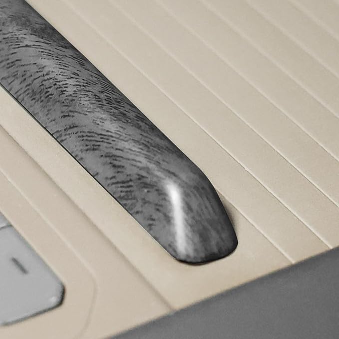 YOUTOOCAR Center Console Sliding Box Handle Cover Compatible with Kia EV9 2024-2026 Accessories (Wood Grain)