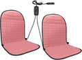 2 PCS Seat Cushion Comfortable Winter Seat Cover, Gifts for Family (Pink)