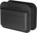 FLORICH Upgrade Car Door Organizer, Small Leather Foldable Hanging Organizer and Trash Can 2-in-1, Multi-Function Mini Storage Box Garbage Can for Car Back Seats and Side Door-1Pack