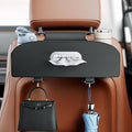 Tumecos Car Seat Back Storage Box,Backseat Organizer with Cup Holder, Large Capacity Car Storage Box, Waterproof Drink Holder,Rear Seat Storage Pocket Universal for Most Vehicles