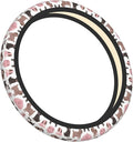 Neoprene Steering Wheel Cover Dog Pattern Colour Car Steering Wheel Cover Universal Fit for Most Cars
