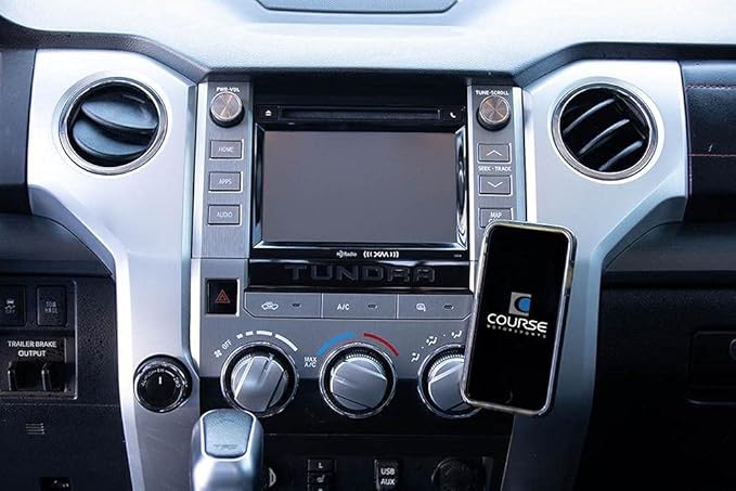 Course Motorsports DirectFit Magnetic Phone Mount and Car Phone Holder for Toyota Tundra (2014-2021) - Magnetic Head