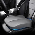 Car Seat Cushions for Driving, Comfort Memory Foam Wedge Driver Seat Cushion, Adult Booster Cushion, Adult Booster Seat for Car, Height 3.9 inch, for Car, Truck, Long Trips,Gray