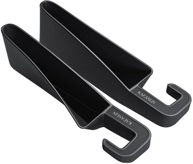 Shorter Car Seat Side Gap Filler Black Set of 2 Pack Between Car Seat Catcher Blacker Between Seat Central Console Organizer Seats Crack Gap Filler Car Seat Gap Plug with Storage Slot Seat Belt Hole