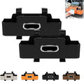 Car Organizers and Storage Box, Car Organizers and Storage Box Multifunctional with Tissue Holder, for Hold Phones, Snacks, Drinks, And Handbags