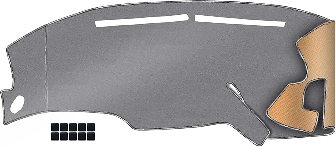 Dash Cover | Anti-Glare, Sun Protection, Dustproof, UV-Proof | Dashboard Covers Interior Car Accessories, Fit for Fo-rd F-150 1997 1998 1999 2000 2001 2002 2003, Expedition 97-02, Grey
