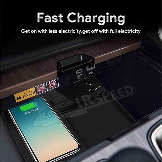 for 2023-2025 Lexus RX 15W Fast Wireless Charger, Car Qi Charging Station fits RX350 RX350h RX450h+ RX500h