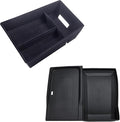 JKCOVER Center Console Wireless Charging Protective Mat and Flocking Material Center Console Organizer Tray Compatible with BMW X5 G05 X7 G07 (2019-2025) and BMW X6 G06 (2020-2025)
