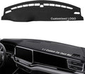 Custom Leather Dash Cover for Your Car Model,Personalised Logo,1:1 Custom Dashboard Cover,Sunproof Dash Mat with Non-Slip Bottom,Interior Dash Covers for 99% of Car SUV,Dash Decorative Cover