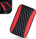 Car Center Console Cover, Leather Armrest Seat Cover Protector, Universal Waterproof Armrest Pad, Car Decoration Accessories, Fit for Most Cars, Vehicles, SUVs (Red)