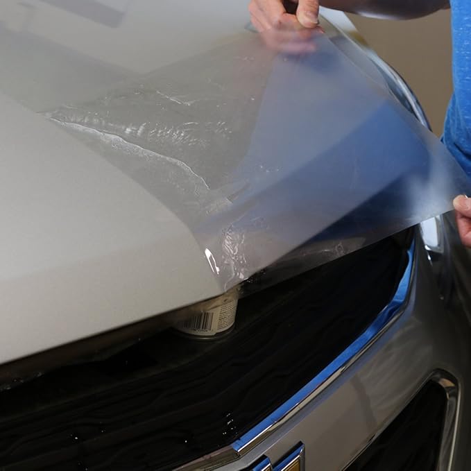 Install Proz Self-Healing Clear Paint Protection Bundle-Hood Strip, Door Edge, and Door Cup Protectors
