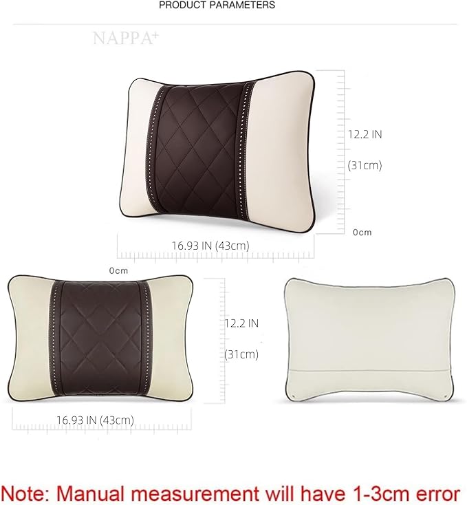 Lumbar Support Pillows for Car Automotive Seat Cushions Lower Back Pillow for Mercedes Benz Maybach S-Class Waist Pillow Car Accessories